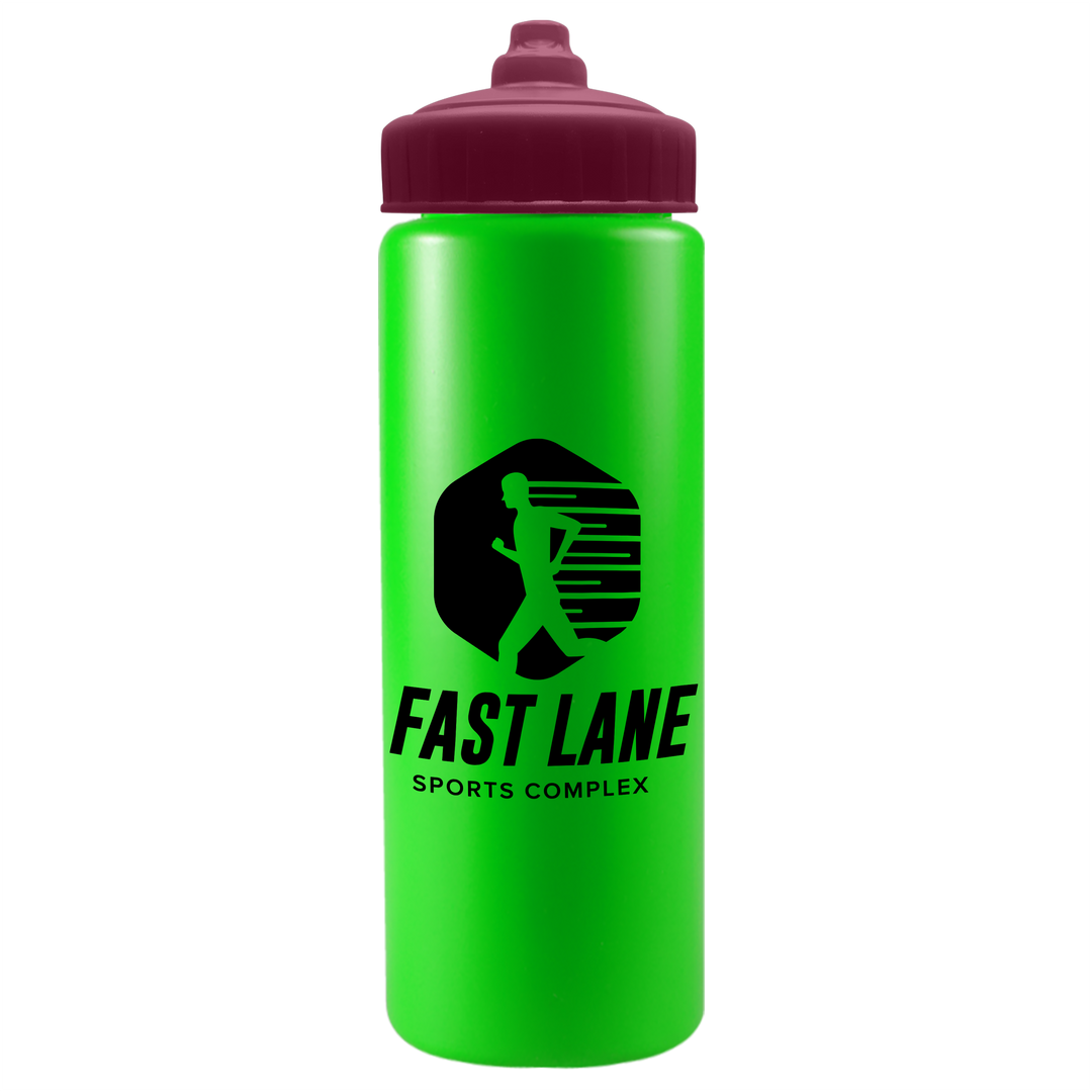 Quart Sport Bottle with Valve Lid - 32 oz.