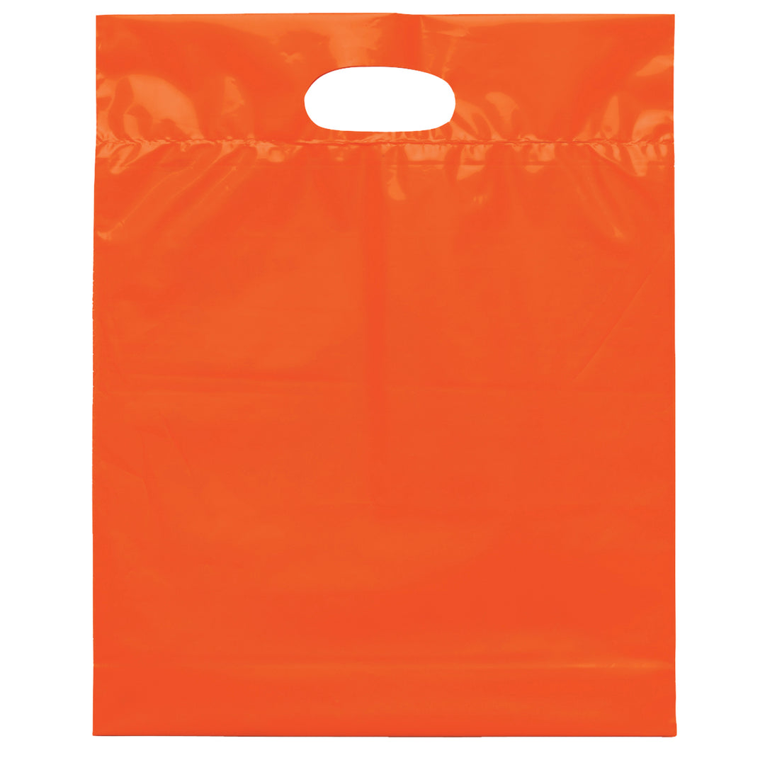 Die Cut Handle Bag - 12W x 15H x 3 - Flexo Ink Print