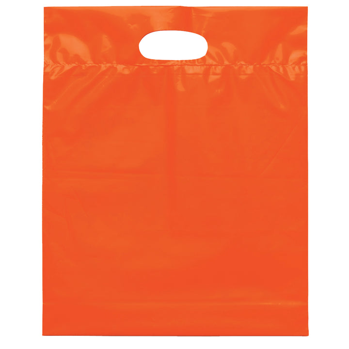 Die Cut Handle Bag - 12W x 15H x 3 - Flexo Ink Print