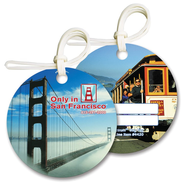 Round Bag & Luggage Tag - Full Color