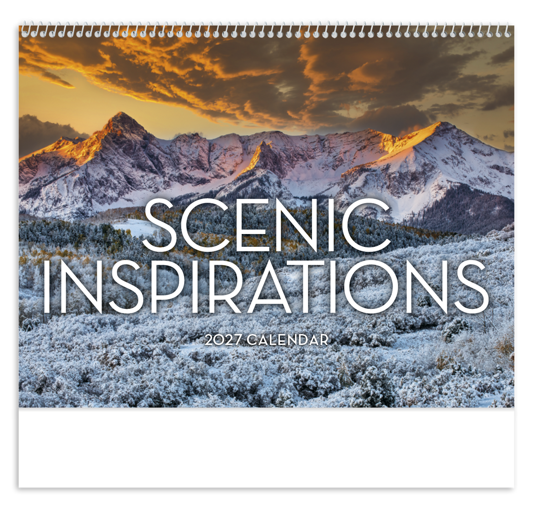 Triumph® Calendars Scenic Inspirations Calendar