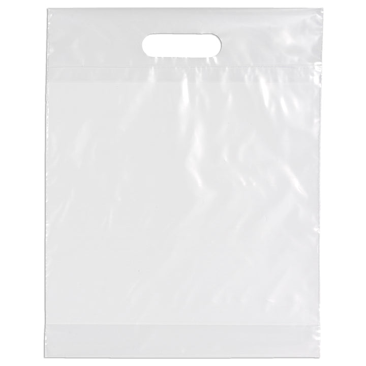 Die Cut Handle Bag - 12W x 15H x 3 - Flexo Ink Print