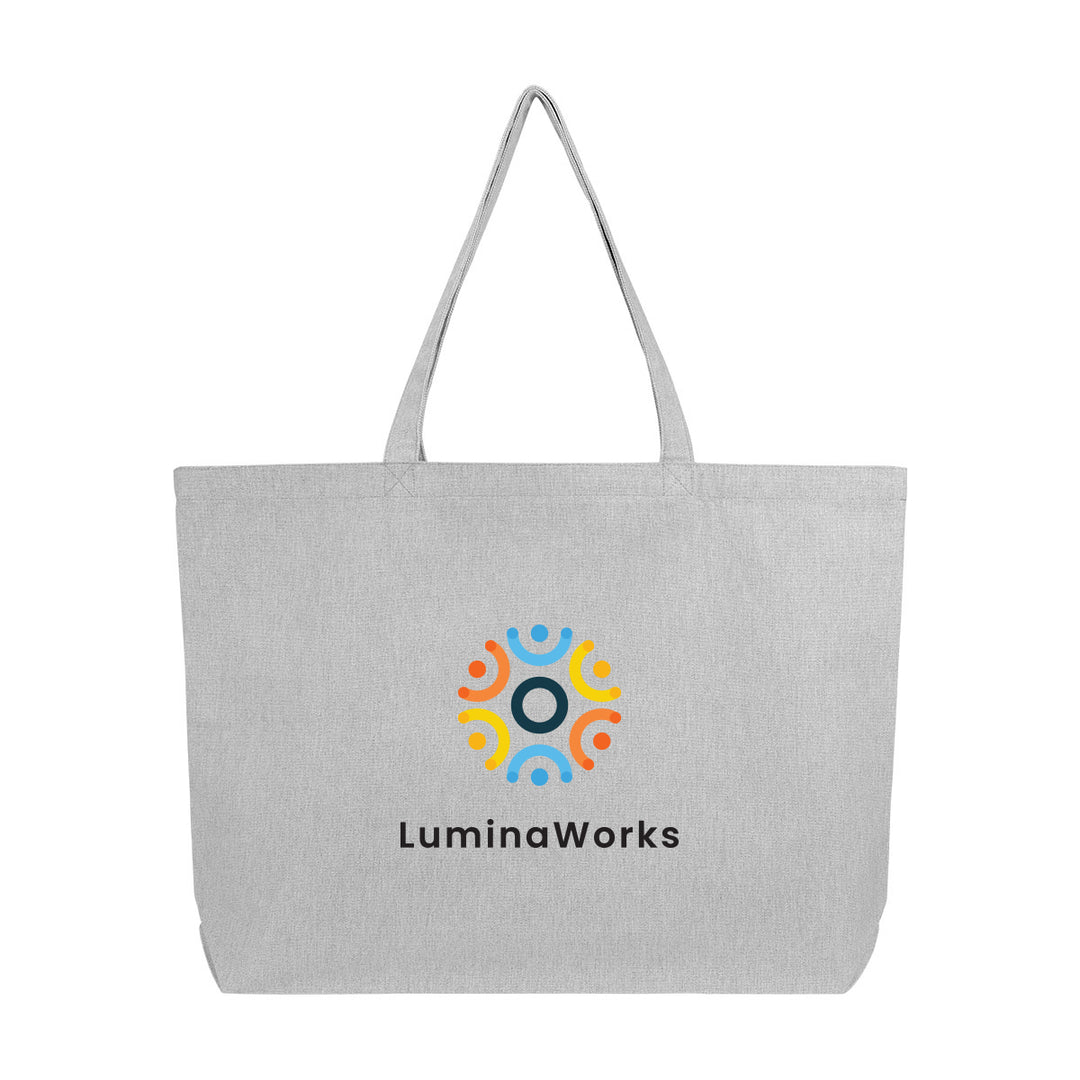 Aware™ 9 Oz. Recycled Cotton Shopper Tote Bag
