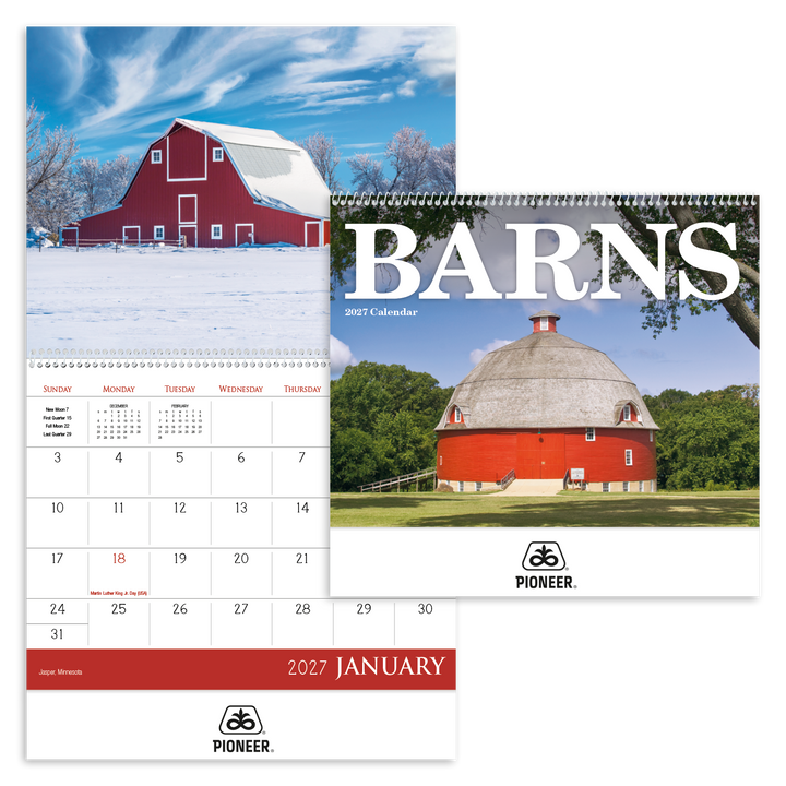 Triumph® Calendars Barns Calendar