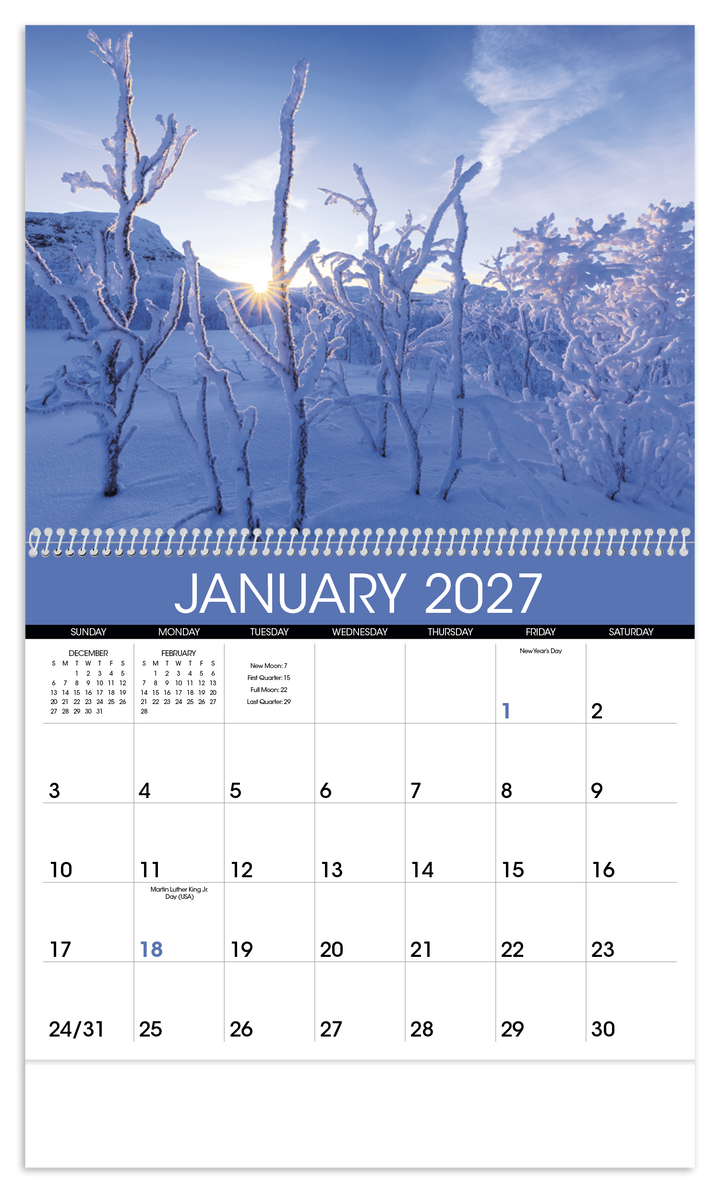 Triumph® Calendars Sunrise Sunset Calendar
