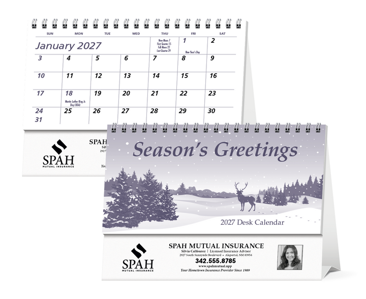 Triumph® Calendars Econo Desk Calendar