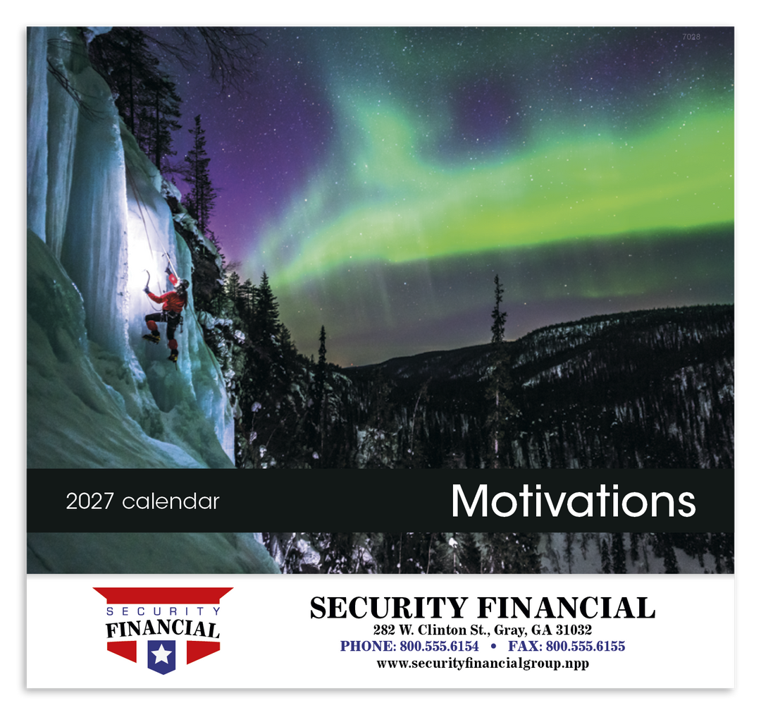 Good Value™ Motivations - Stapled Calendar