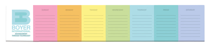 Souvenir® Sticky Note™ 12" X 2" Pad, 25 sheet
