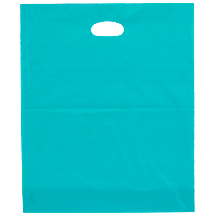 Rose™- Frosted Brite Die Cut Handle - Flexo Ink Print