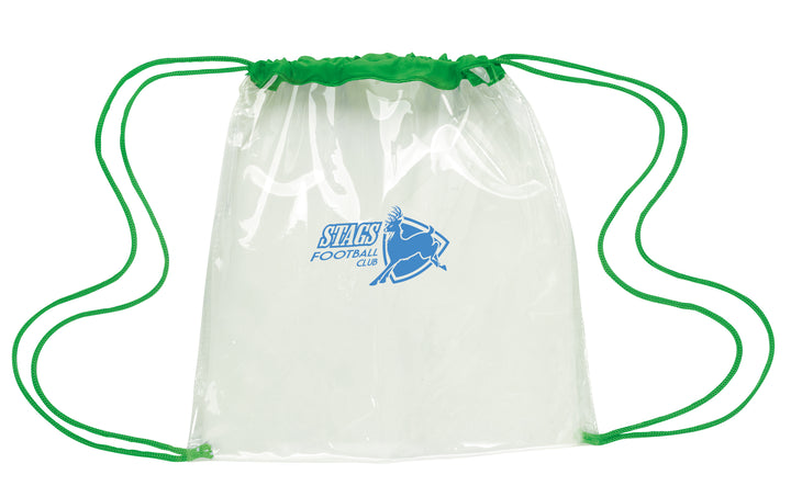 Good Value™ Clear Game Drawstring Backpack