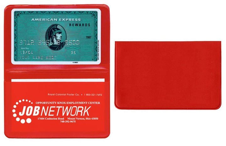 Card Case with 1 Clear Pocket