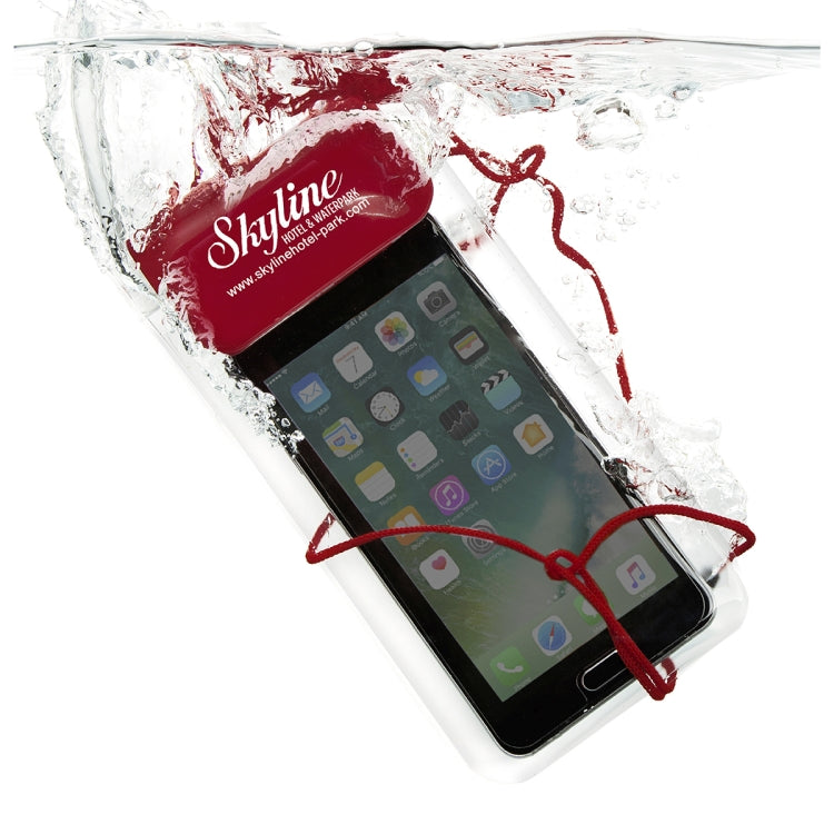 "Truckee" Clear Touch Through Water-Resistant Cell Phone and Accessories Carrying Case