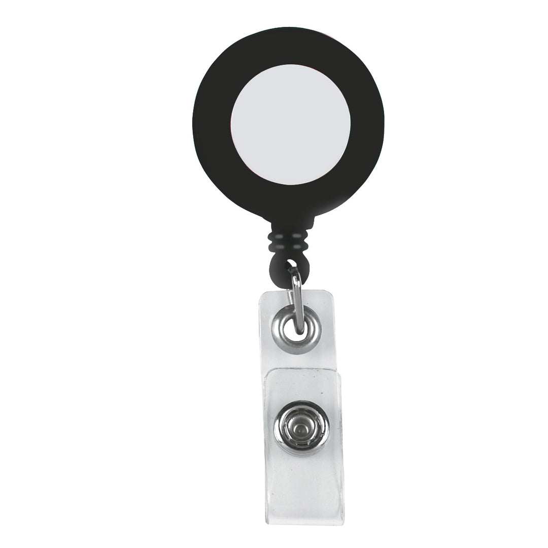 Retractable Badge Holder With Laminated Label Full Color