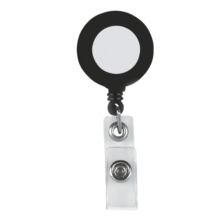 Retractable Badge Holder With Laminated Label Full Color