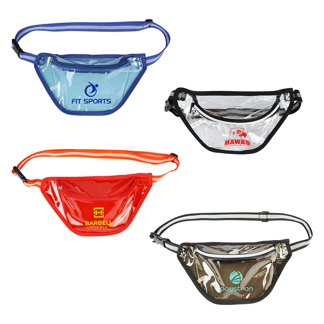 Diamond Clear TPU Belt Bag