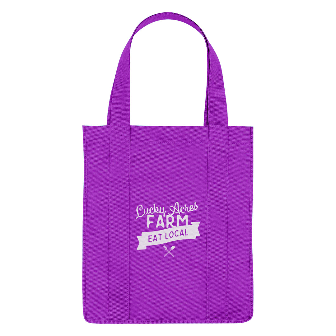 Non-Woven Shopper Tote Bag With 100% RPET Material