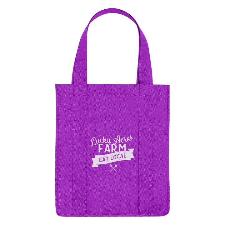 Non-Woven Shopper Tote Bag With 100% RPET Material