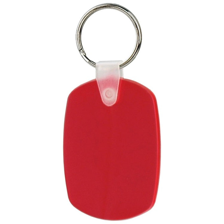 Soft Squeezable Key Tag (Oval)