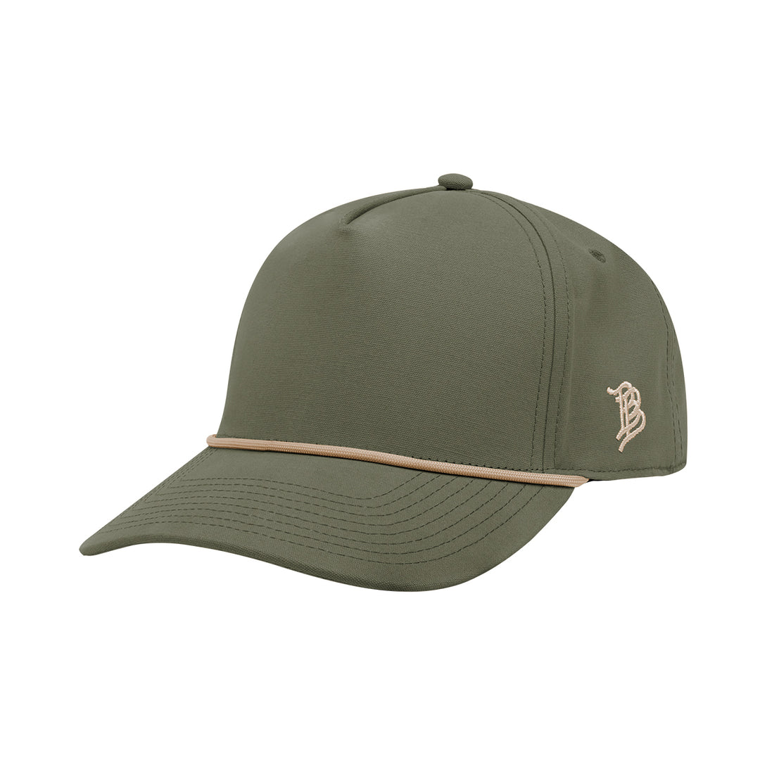 Branded Bills 33409 Bare Curved Canvas Rope Cap
