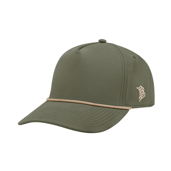 Branded Bills 33409 Bare Curved Canvas Rope Cap