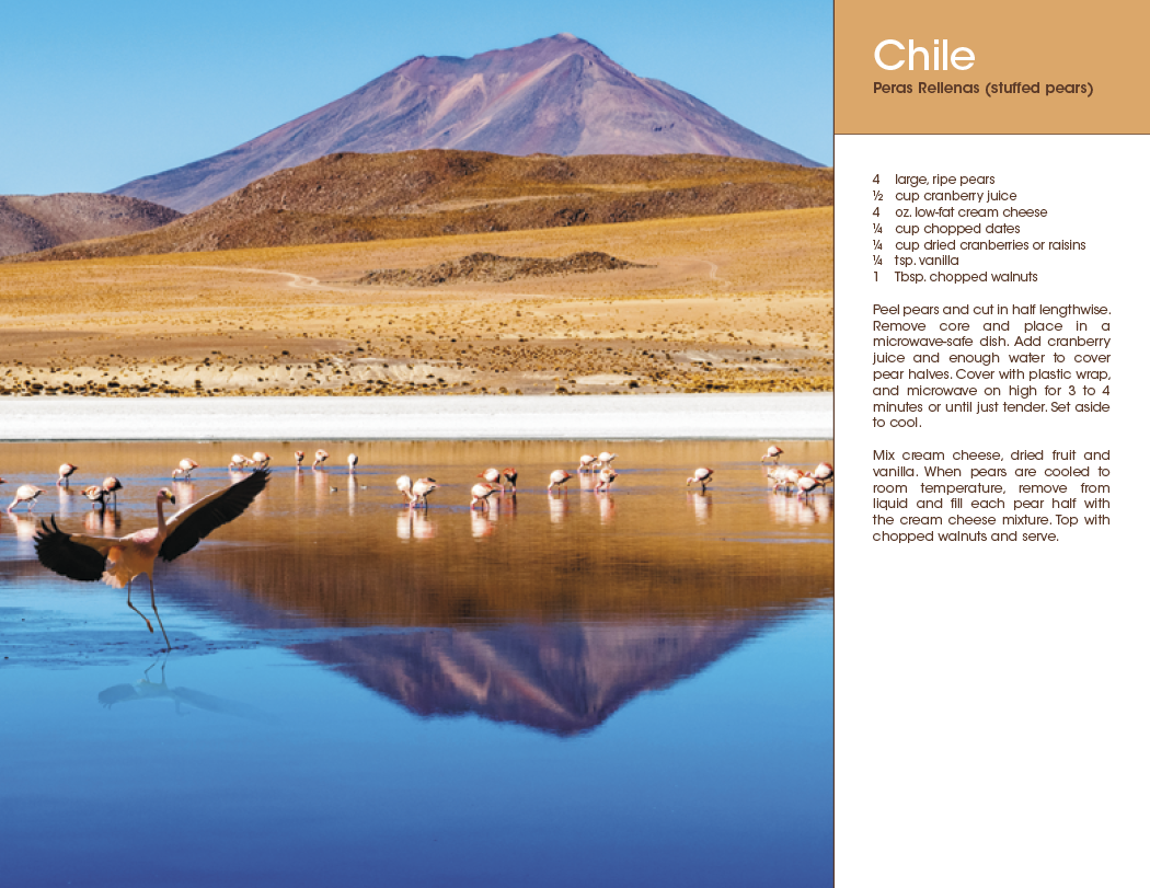 Triumph® Calendars World Scenes with Recipe Calendar