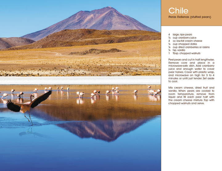 Triumph® Calendars World Scenes with Recipe Calendar