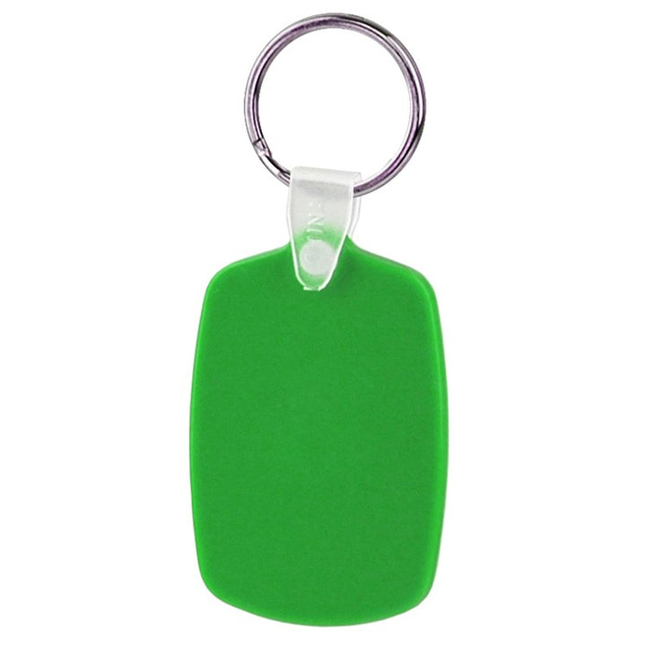 Soft Squeezable Key Tag (Oval)