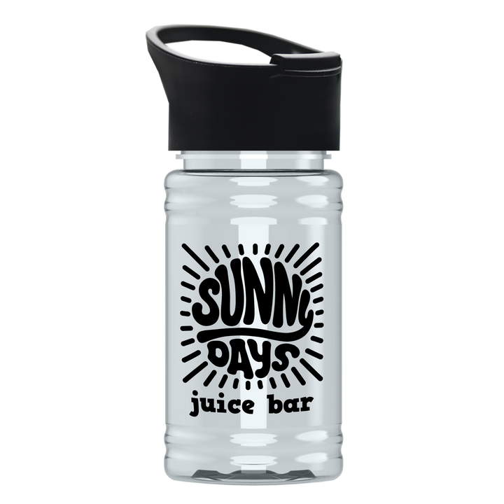 Mini RPET Bottle with Pop-Up Lid - 16 oz.