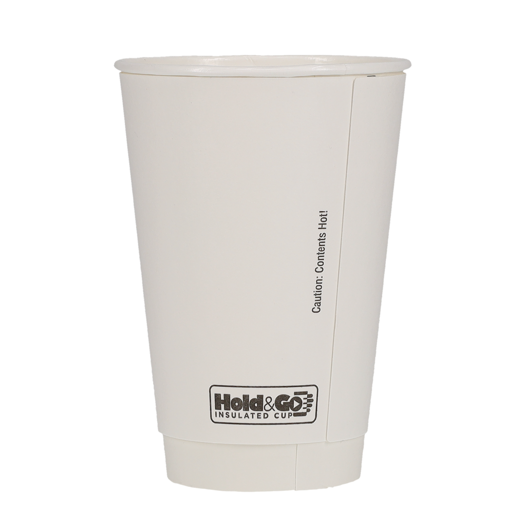 16 oz Paper Cup Insulated White Digital Print