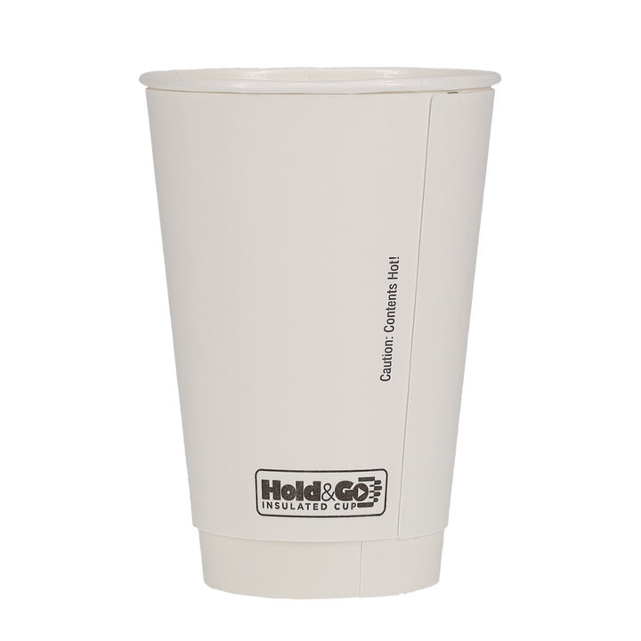 16 oz Paper Cup Insulated White Digital Print