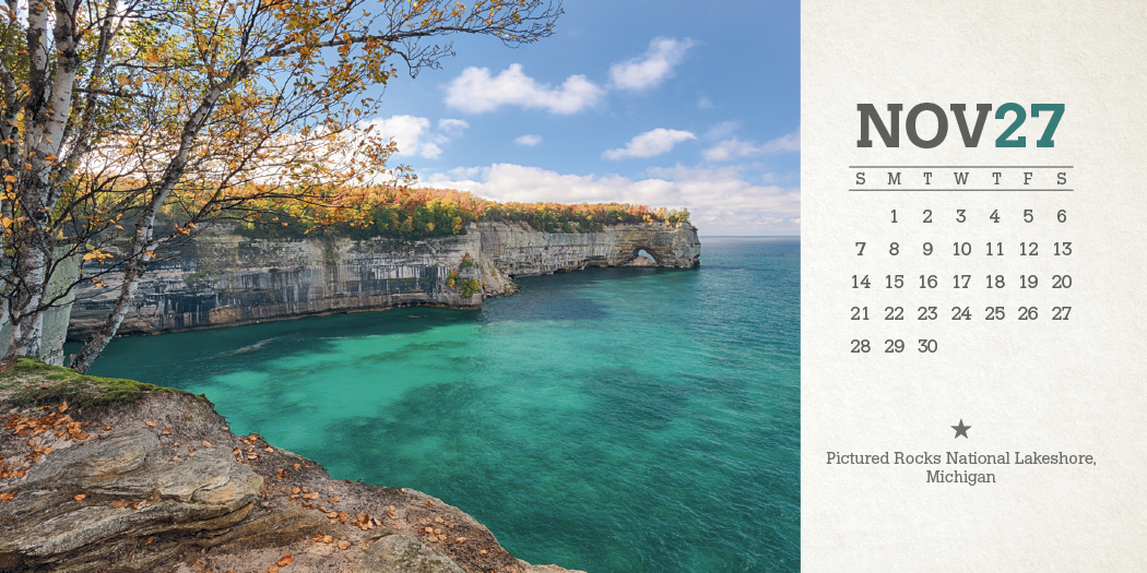 Triumph® Calendars American Splendor Desk Calendar