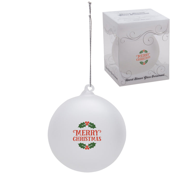 Hand Blown Glass Ornament