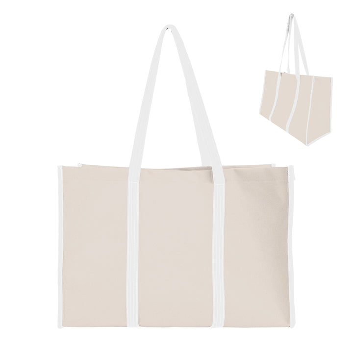 Recycled Canvas Wrap Around Tote Bag
