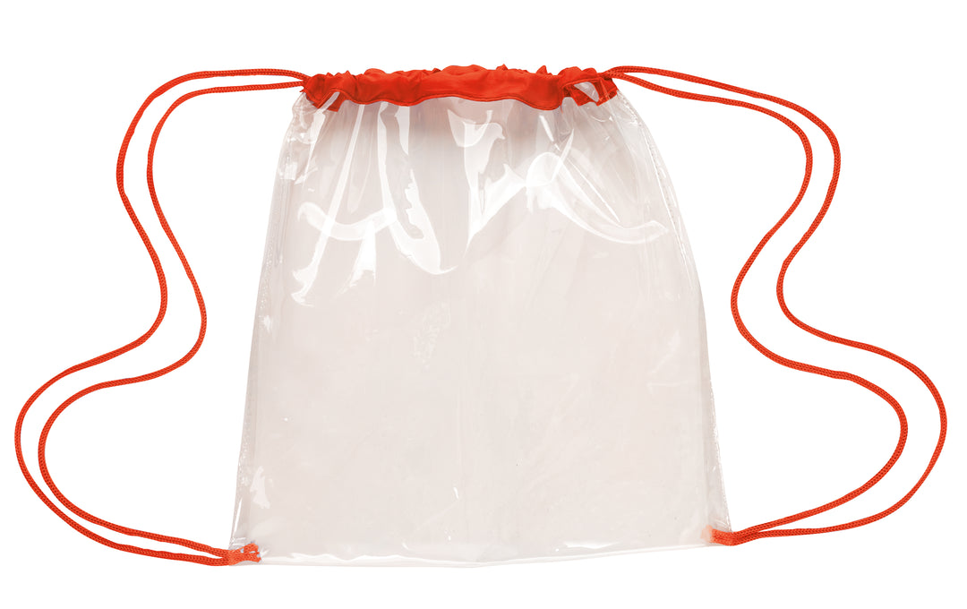 Good Value™ Clear Game Drawstring Backpack