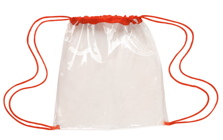 Good Value™ Clear Game Drawstring Backpack