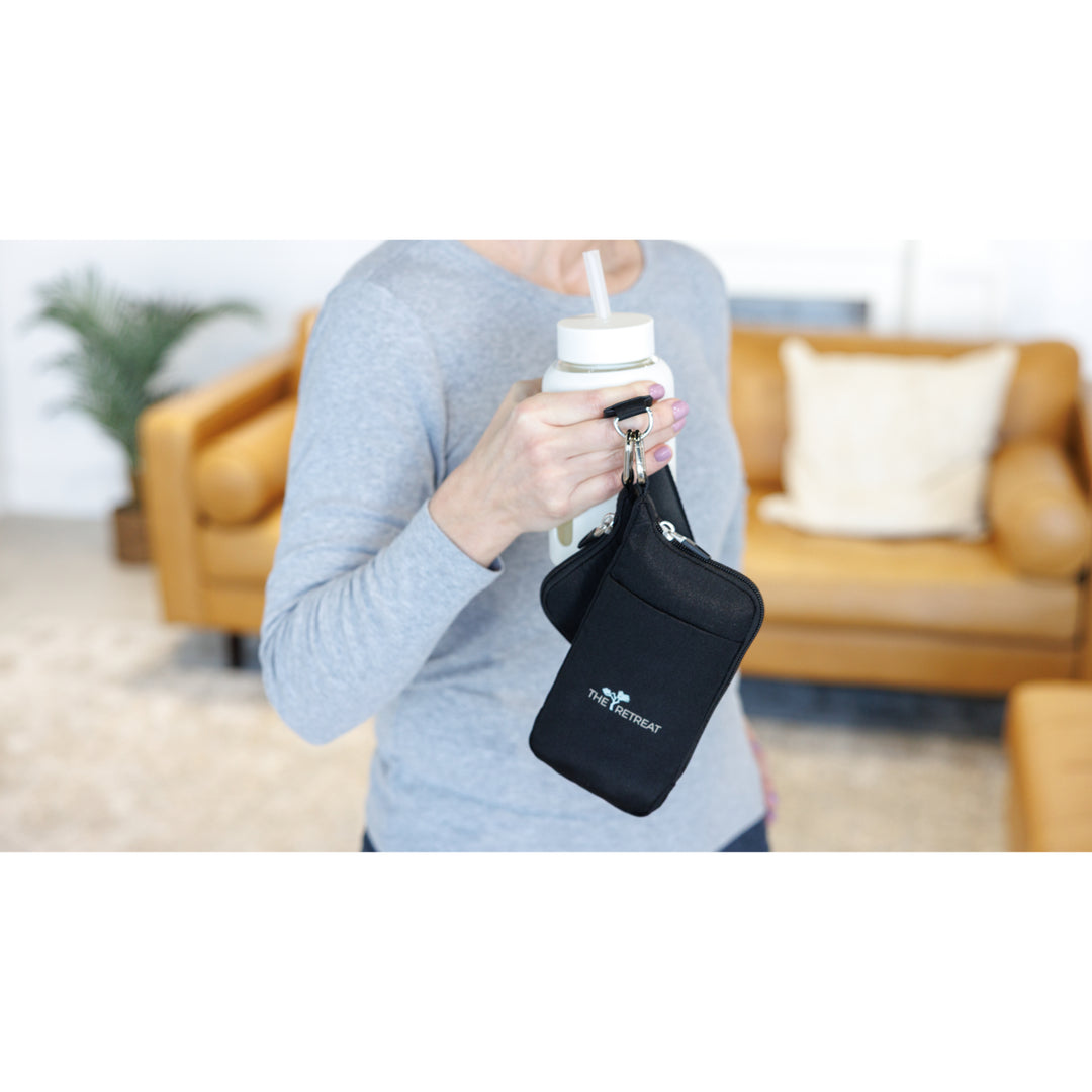 Well Studio Recycled Nylon Dual Pouch Lanyard - AWARE™