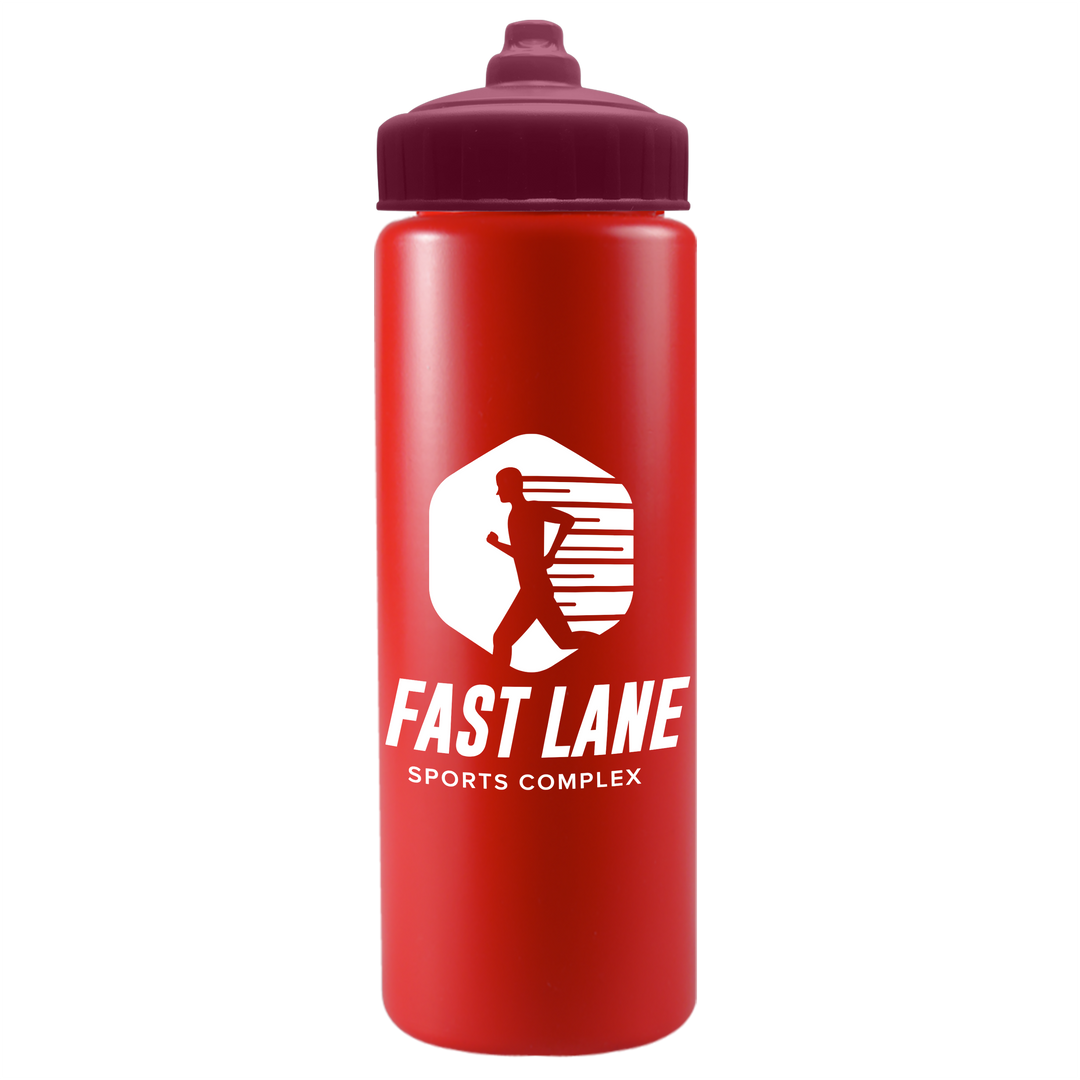 Quart Sport Bottle with Valve Lid - 32 oz.