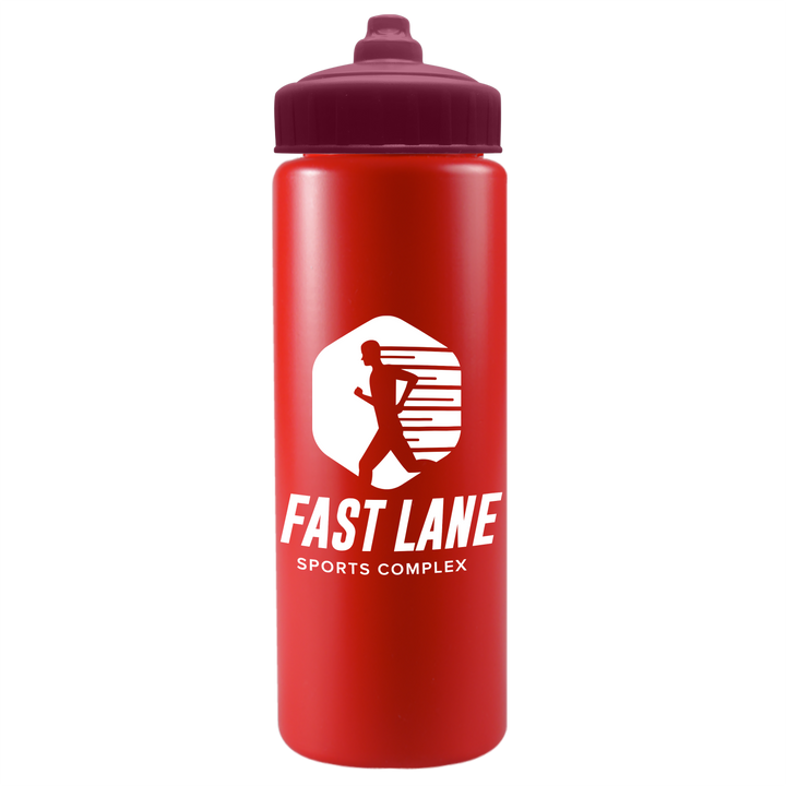 Quart Sport Bottle with Valve Lid - 32 oz.