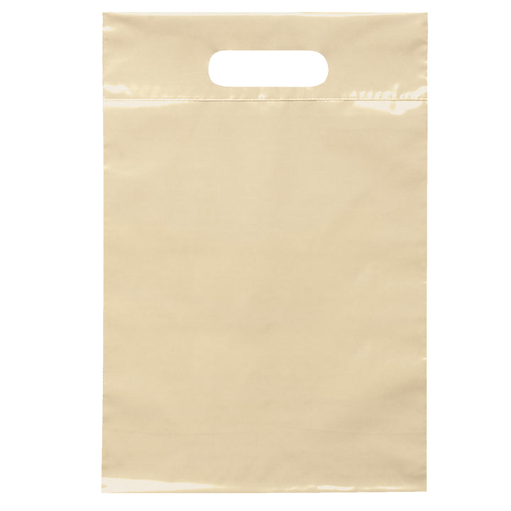 Die Cut Handle Bag - 9 1/2W x 14H - Flexo Ink Print