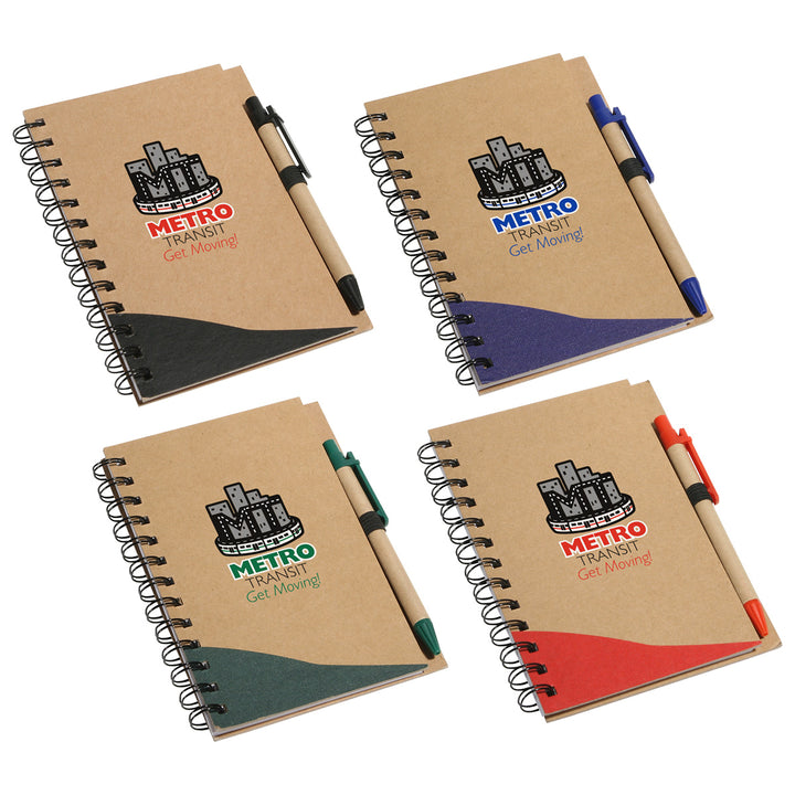 Recycle Write Notebook & Pen