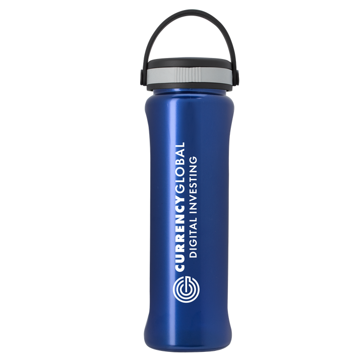 Boss Embossed RPET Bottle with Grip Lid - 26 oz.