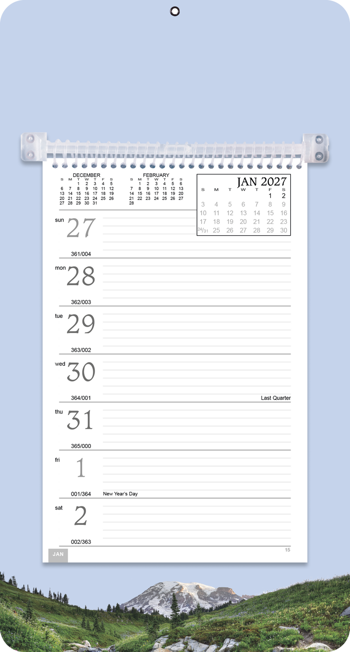 Triumph® Calendars Full-Color Weekly Memo Calendar