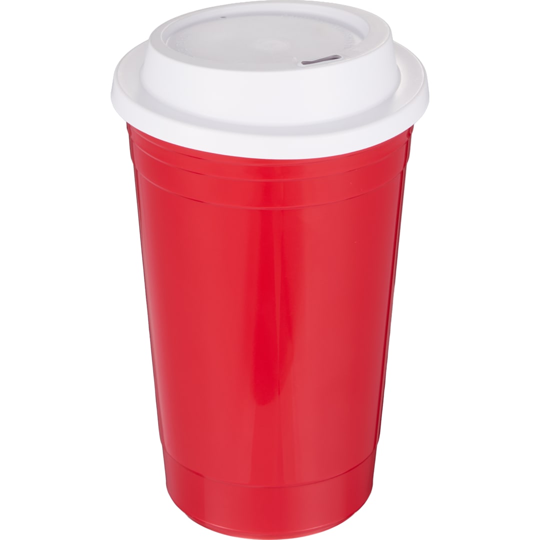 The Traveler Insulated Cup 16 oz. w/ Lid