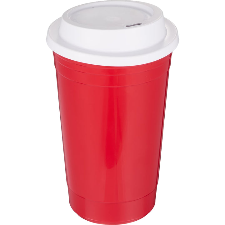 The Traveler Insulated Cup 16 oz. w/ Lid
