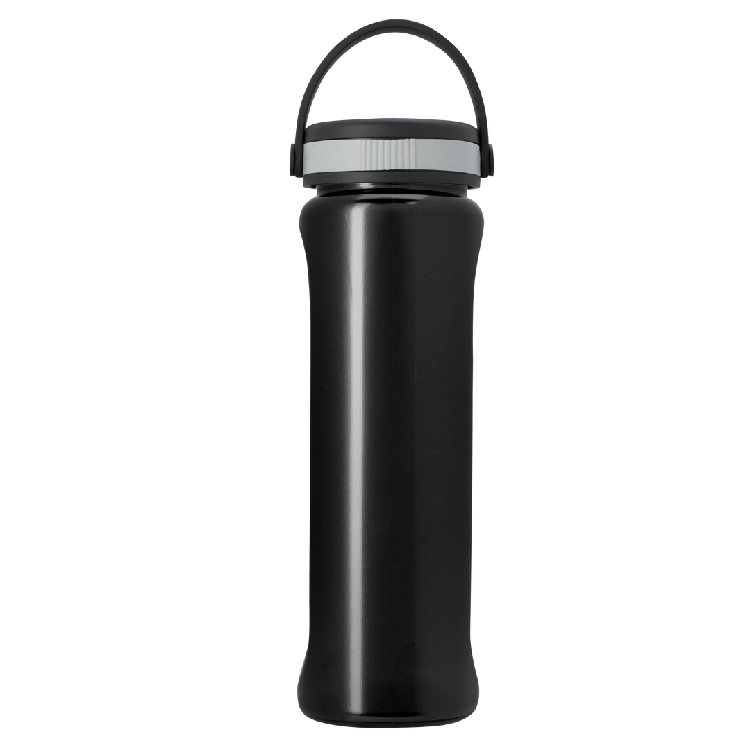 Boss Embossed RPET Bottle with Grip Lid - 26 oz.