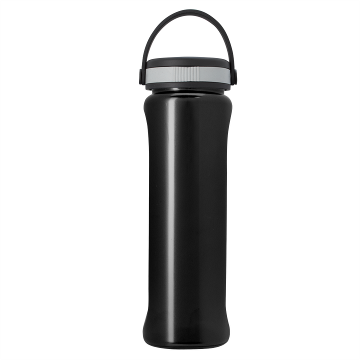 Boss Embossed RPET Bottle with Grip Lid - 26 oz.