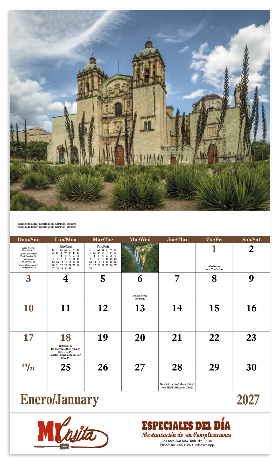 Good Value™ Mexico - Stapled Calendar