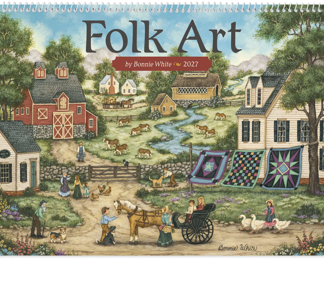 Triumph® Calendars Folk Art Calendar