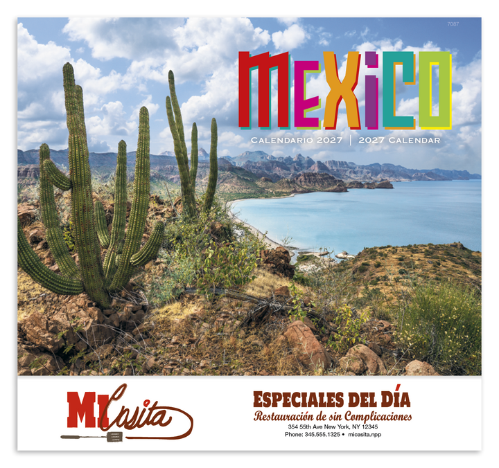 Good Value™ Mexico - Stapled Calendar