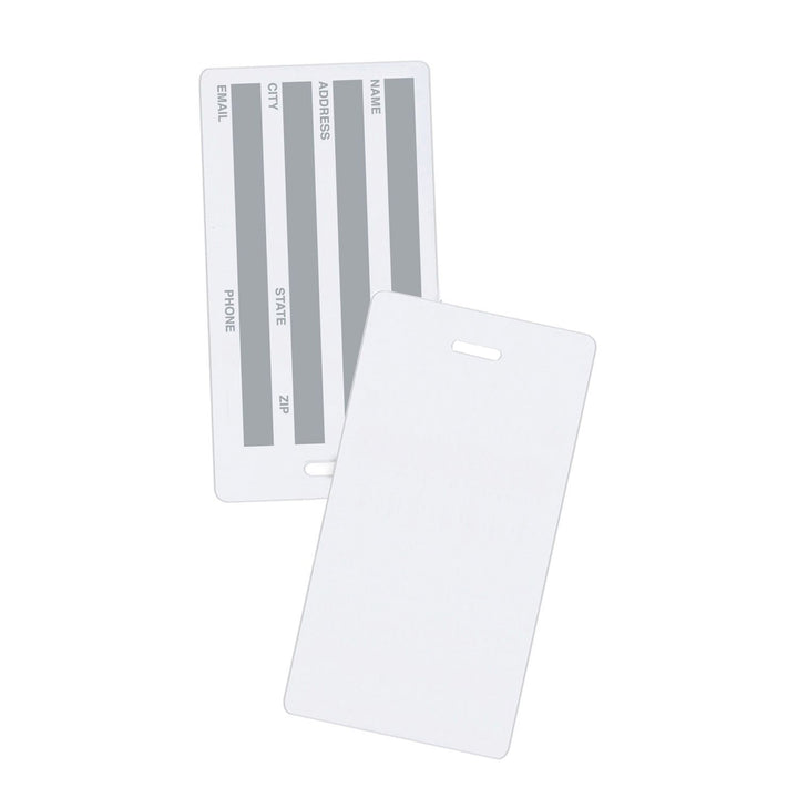 Rectangle 40 Mil Neon Tag